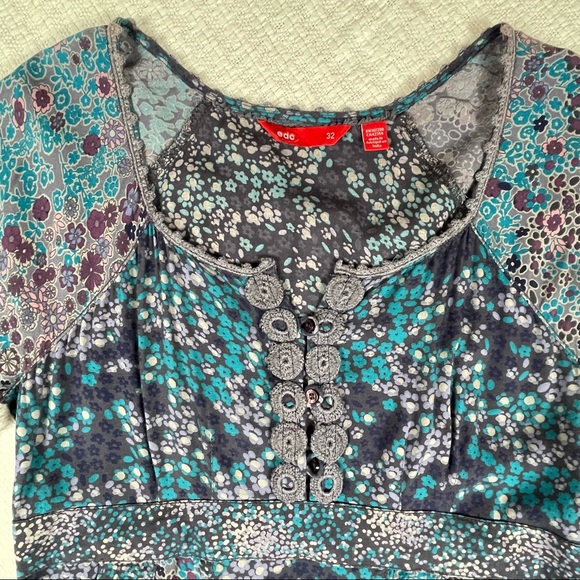 ESPRIT edc midi boho dress with pockets & side zipper - Picture 15 of 16